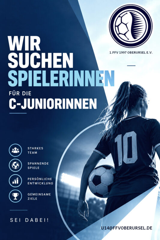 WIR SUCHEN SPIELERINNEN FÜR DIE SAISON 2026/27